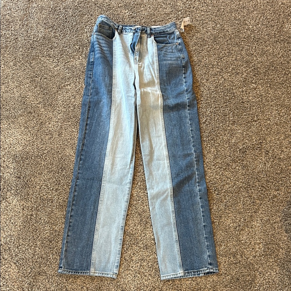 PacSun Men's Dual Blue Straight Jeans